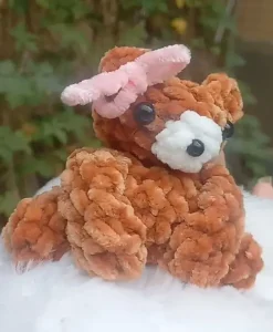 خرس قهوه ای بافتنی