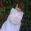 کیف گربه ای کوچک بافتنی