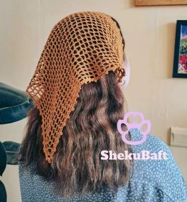 شال بافتنی تابستانی در اسکسوری بافتنی تابستانی